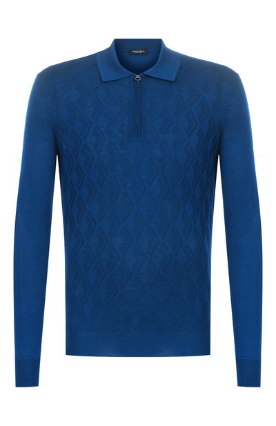 Мужская поло из шерсти и шелка STEFANO RICCI, арт. KE08018P30/E25476