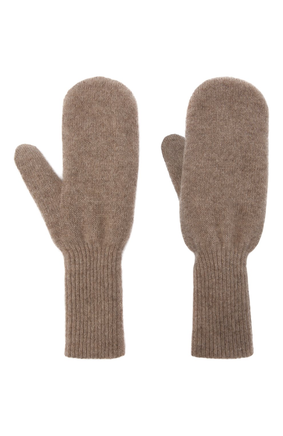 Кашемировые варежки TEGIN светло-бежевого цвета по цене 10350 руб., арт. 1641, фото 3 Кашемировые варежки TEGIN, арт. 1641, фото 3