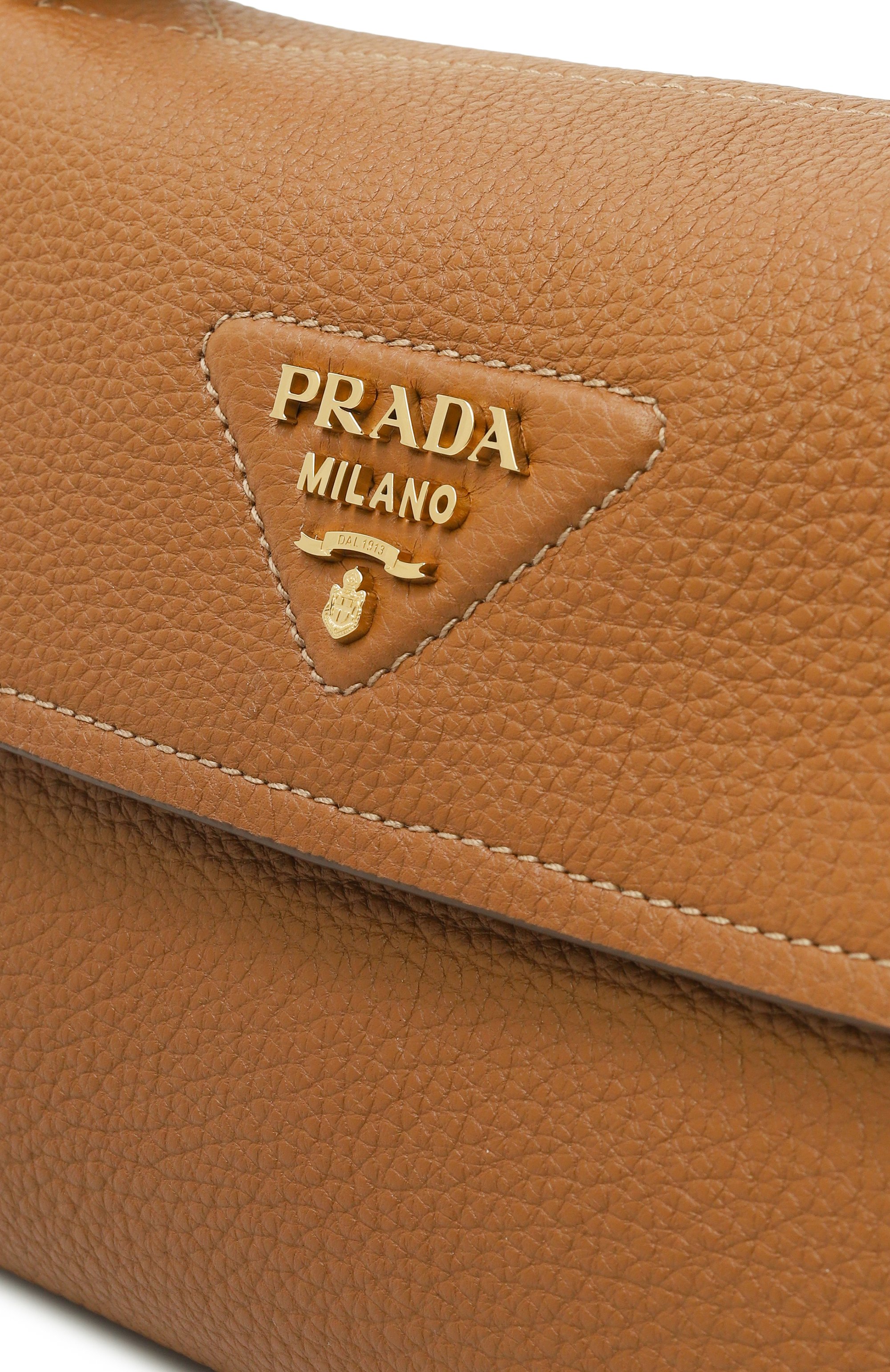 Сумка PRADA коричневого цвета по цене 399500 руб., арт. 1BN022/2DKV, фото 3 Сумка PRADA, арт. 1BN022/2DKV, фото 3