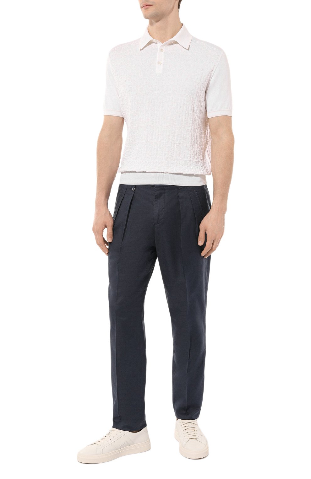 Поло из шелка и хлопка STEFANO RICCI, арт. K818059P13/F23286, фото 2