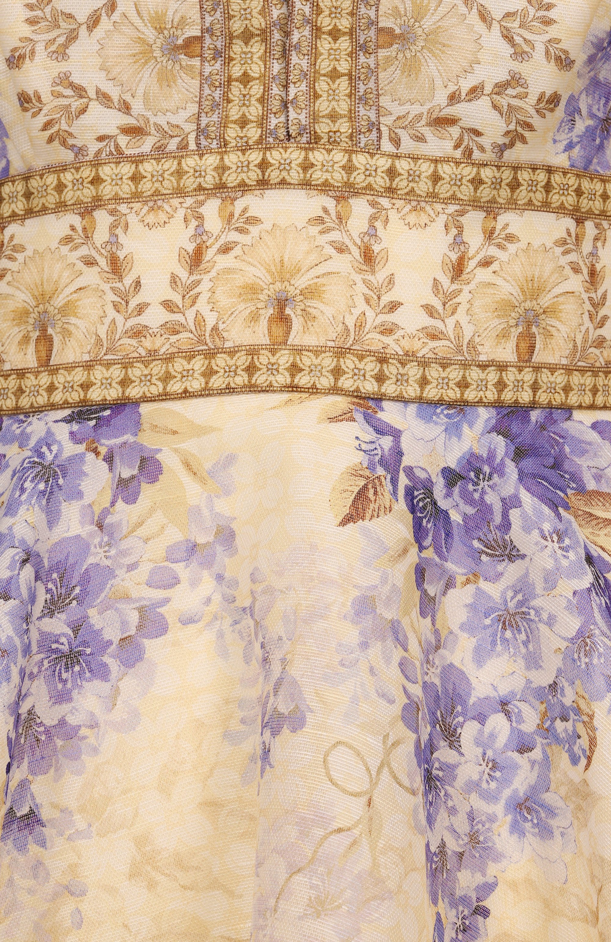 Платье изо льна и шелка ZIMMERMANN, арт. 3530DS252, фото 6