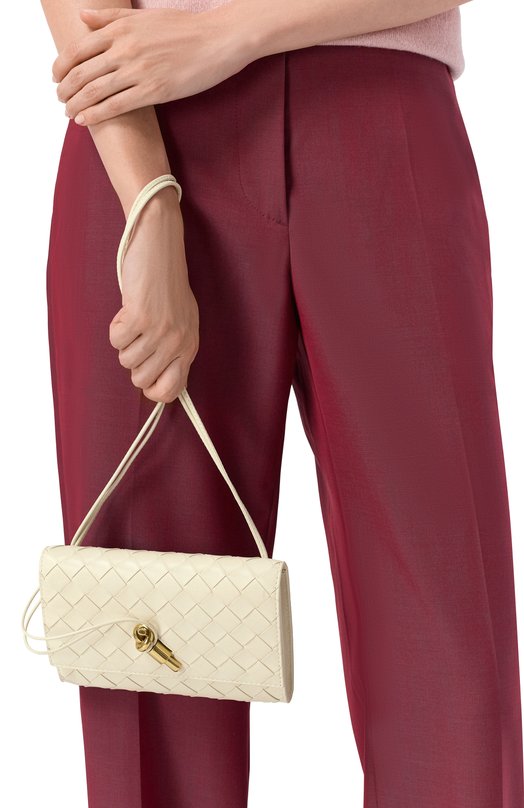 Клатч Andiamo Bottega Veneta 836940/VCPP2 Кремовый  836940/VCPP2 Фото 2