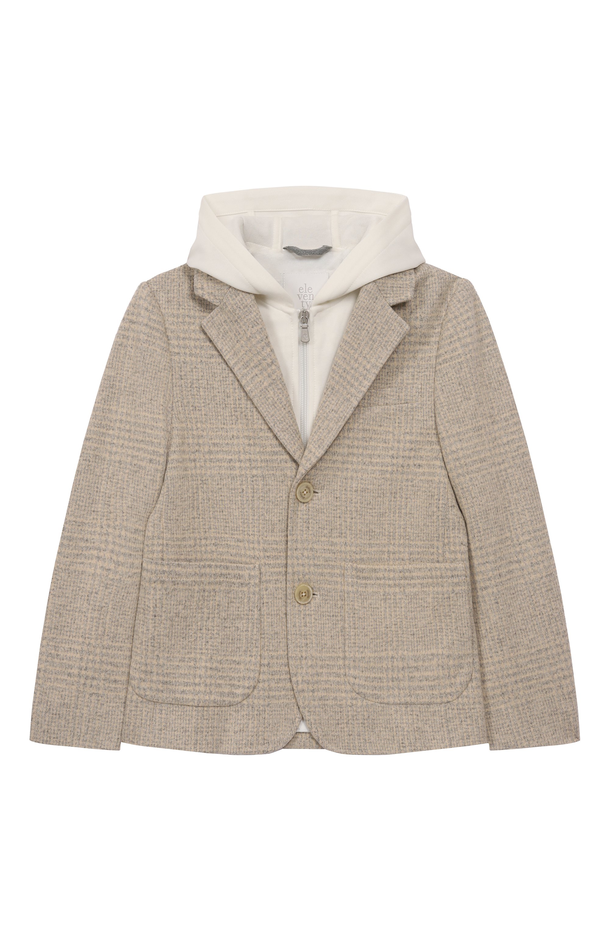 Хлопковый пиджак ELEVENTY, арт. EX2Q24/J0522/6-8, фото 1