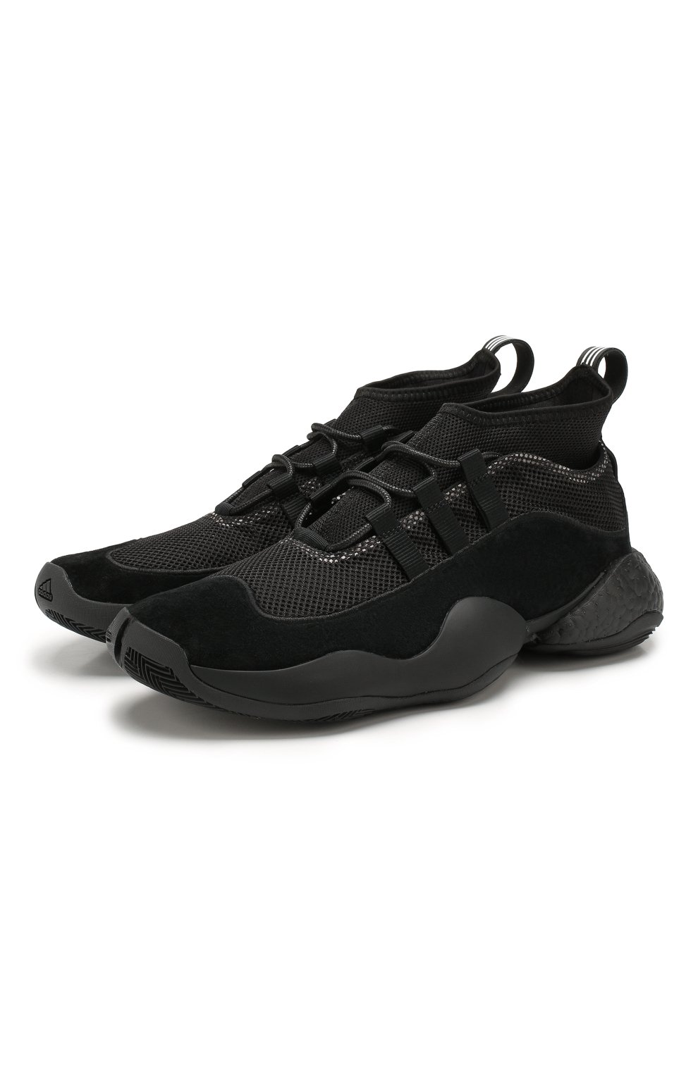 Мужские кроссовки adidas originals x bed j.w. ford crazy byw bf ADIDAS ORIGINALS черного цвета, арт. EF3836 | Фото 1 (Материал внешний: Текстиль; Материал сплава: Проставлено; Материал утеплителя: Без утеплителя; Материал внутренний: Текстиль; Подошва: Массивная; Драгоценные камни: Проставлено; Стили: Спорт)