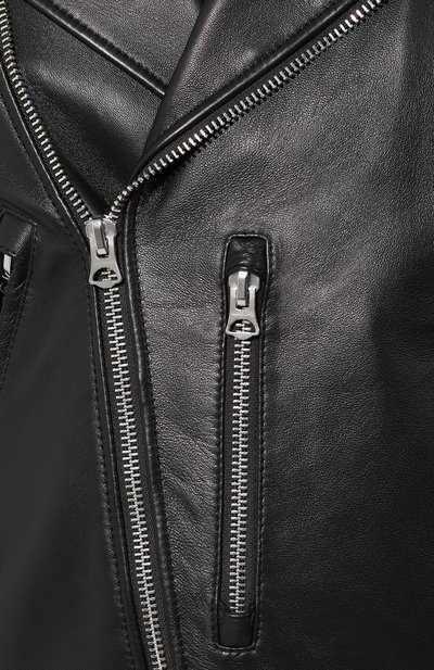 Кожаная косуха ACNE STUDIOS, арт. B70008, фото 5