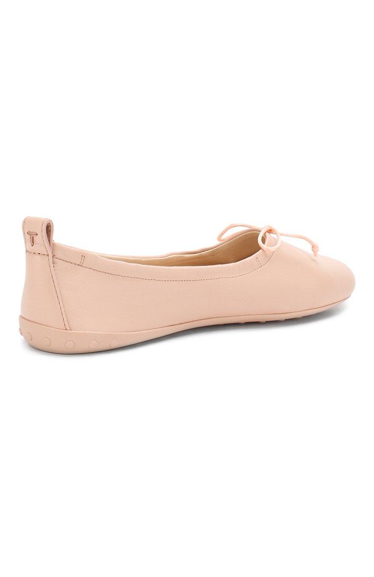 Кожаные балетки TOD’S, арт. XXW12C0CJ6AS0M, фото 4