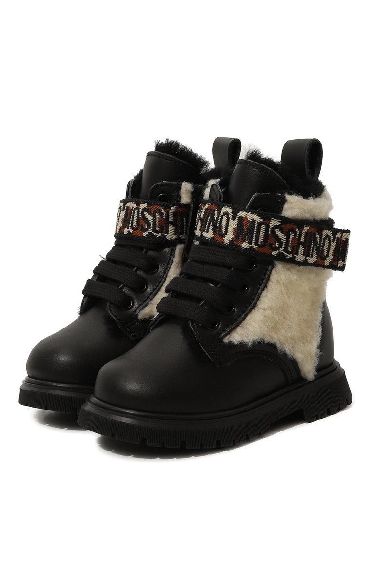 Утепленные ботинки MOSCHINO, арт. 78628/VAR2/18-27, фото 1