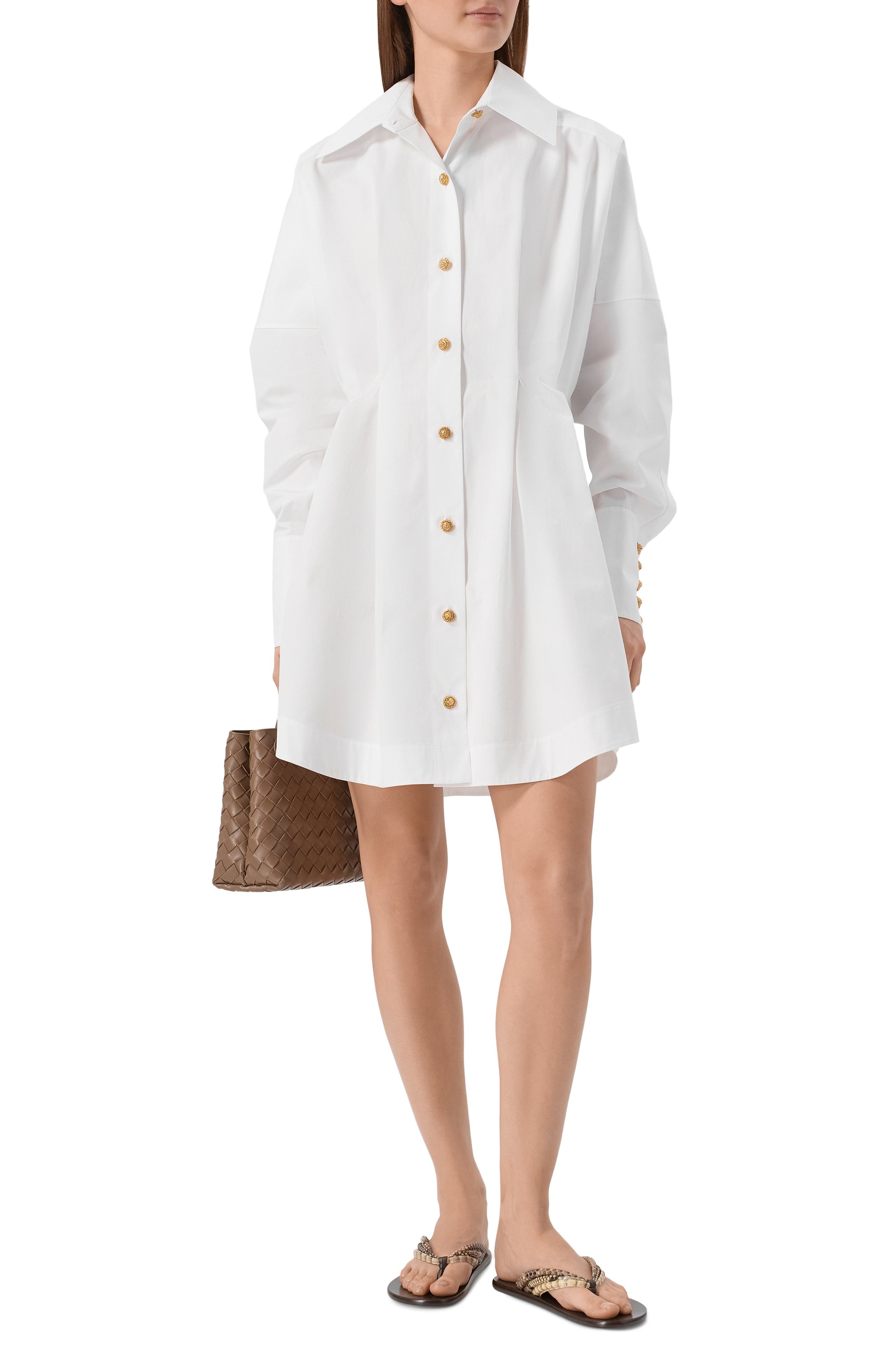 Шлепанцы  из кожи питона JUDE, арт. PATH FLAT/PYTH0N LEATHER, фото 3