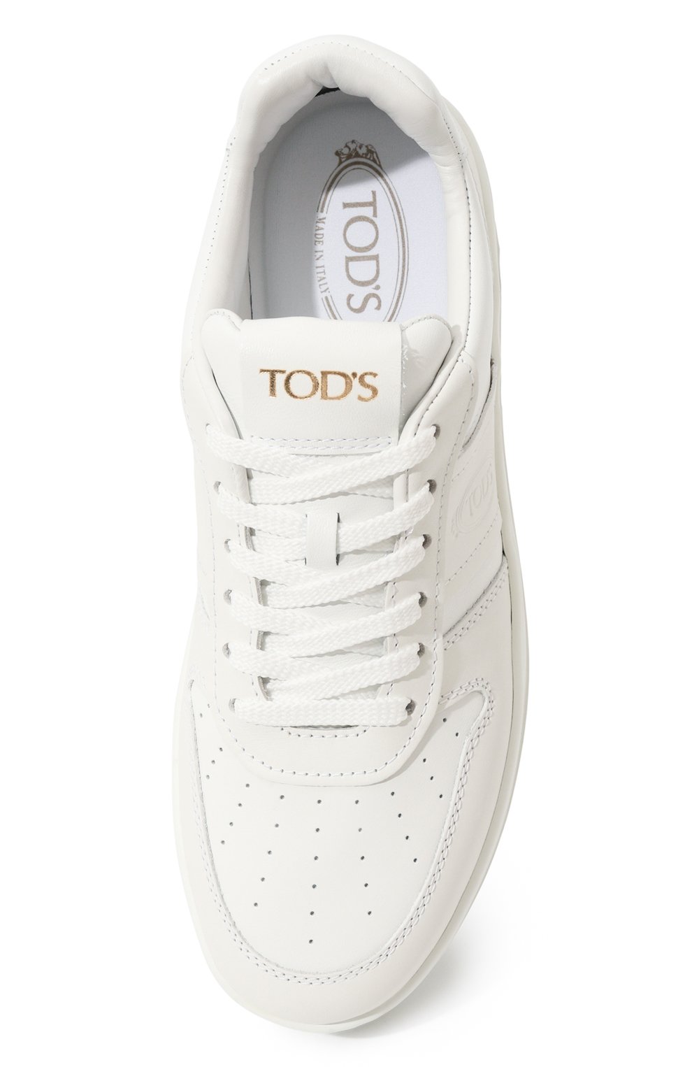 Кожаные кеды TOD’S, арт. XXW88K0HP300V7, фото 6