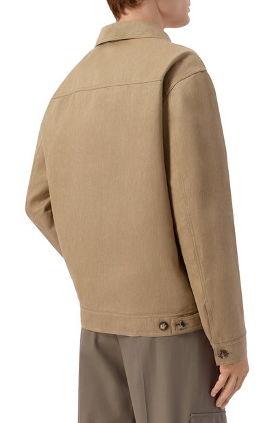 Льняная куртка MVST, арт. M26.2PM.J008/F102 LINEN DENIM, фото 4