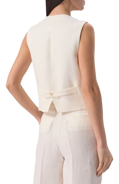 Льняной жилет P.A.R.O.S.H., арт. D410041, фото 4