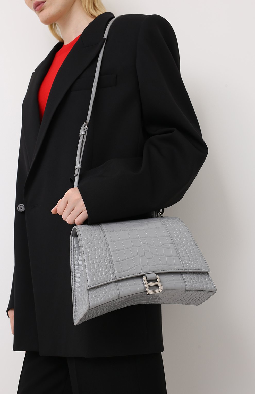 Сумка hourglass BALENCIAGA, арт. 619668/1LR6Y, фото 5