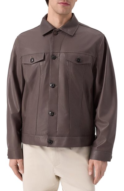 Кожаная куртка MVST, арт. 54201/48-56, фото 3