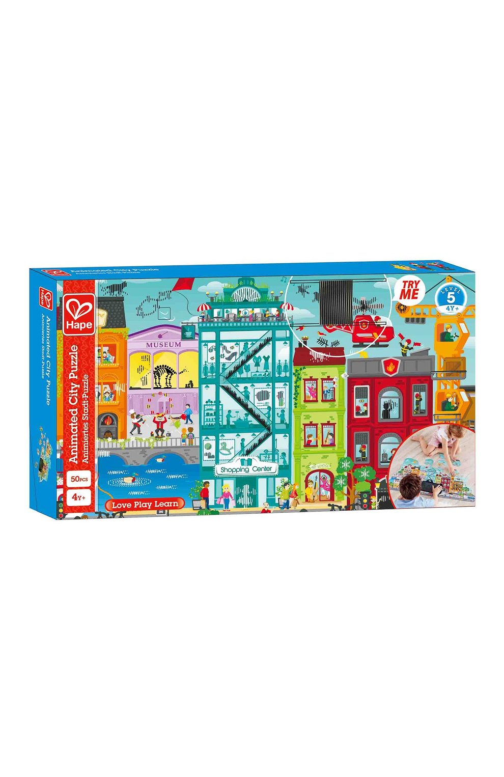 Пазл анимированный город HAPE, арт. E1629_HP, фото 1