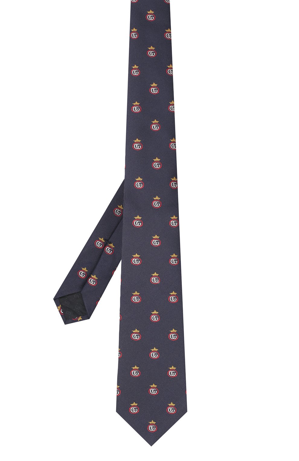 Шелковый галстук GUCCI, арт. 624054/4E002, фото 2