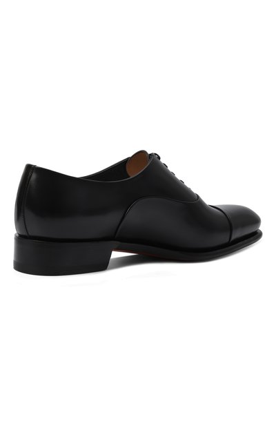 Кожаные оксфорды carter SANTONI, арт. MCCG12621MC1HKLT, фото 5