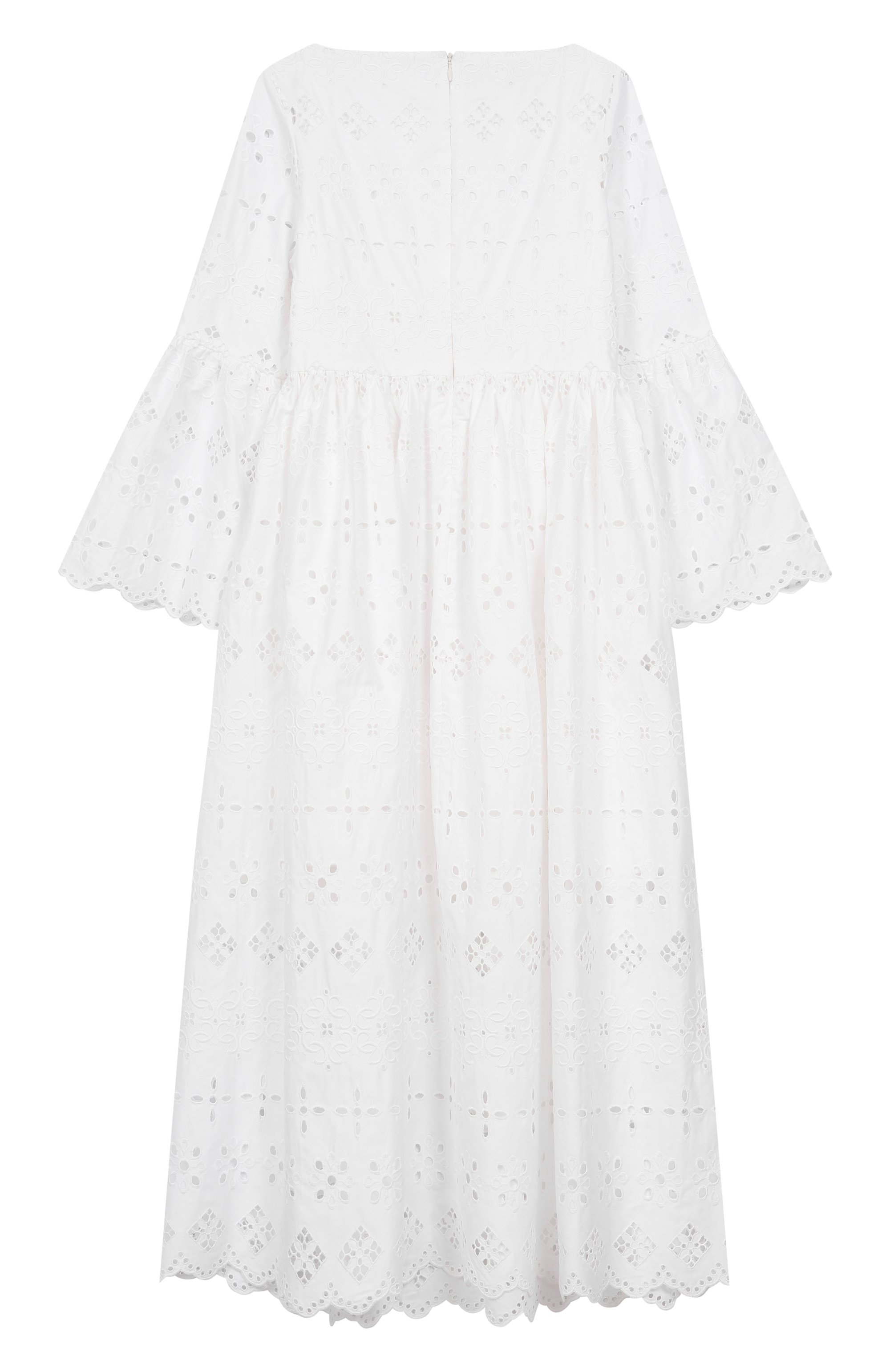 Хлопковое платье ELIE SAAB JUNIOR, арт. EFAB059 MX TS0724 RIC03, фото 2