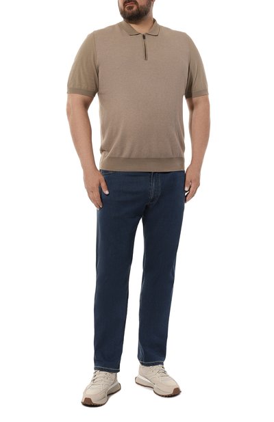 Хлопковое поло CANALI, арт. C0454B/MK01872, фото 2