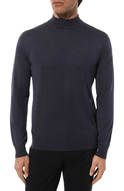 Водолазка из шерсти и шелка ANDREA CAMPAGNA, арт. LU1ML LSC18R, фото 3