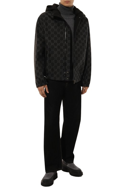 Двусторонняя куртка Gucci 770276/Z8BPL Чёрный  770276/Z8BPL Фото 2