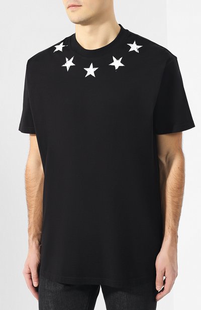 Хлопковая футболка GIVENCHY, арт. BM70CQ3002, фото 3