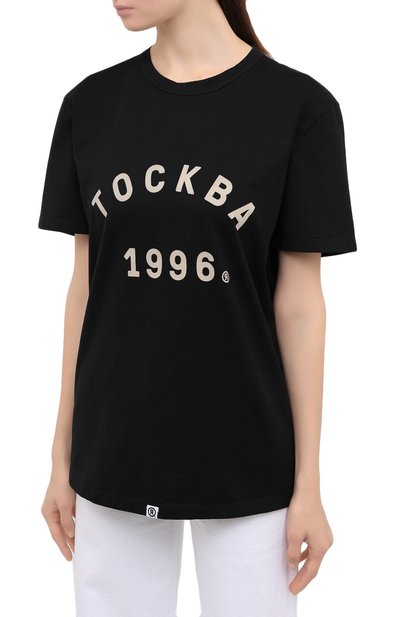 Хлопковая футболка TOSKVA, арт. GIRL BASE t-shirt-TS.W002-W21-T4M-900-300, фото 3