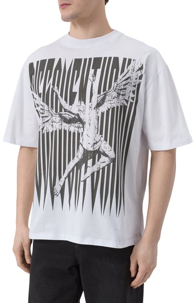 Хлопк�овая футболка DIEGO VENTURINO, арт. DVTS0DVI, фото 3