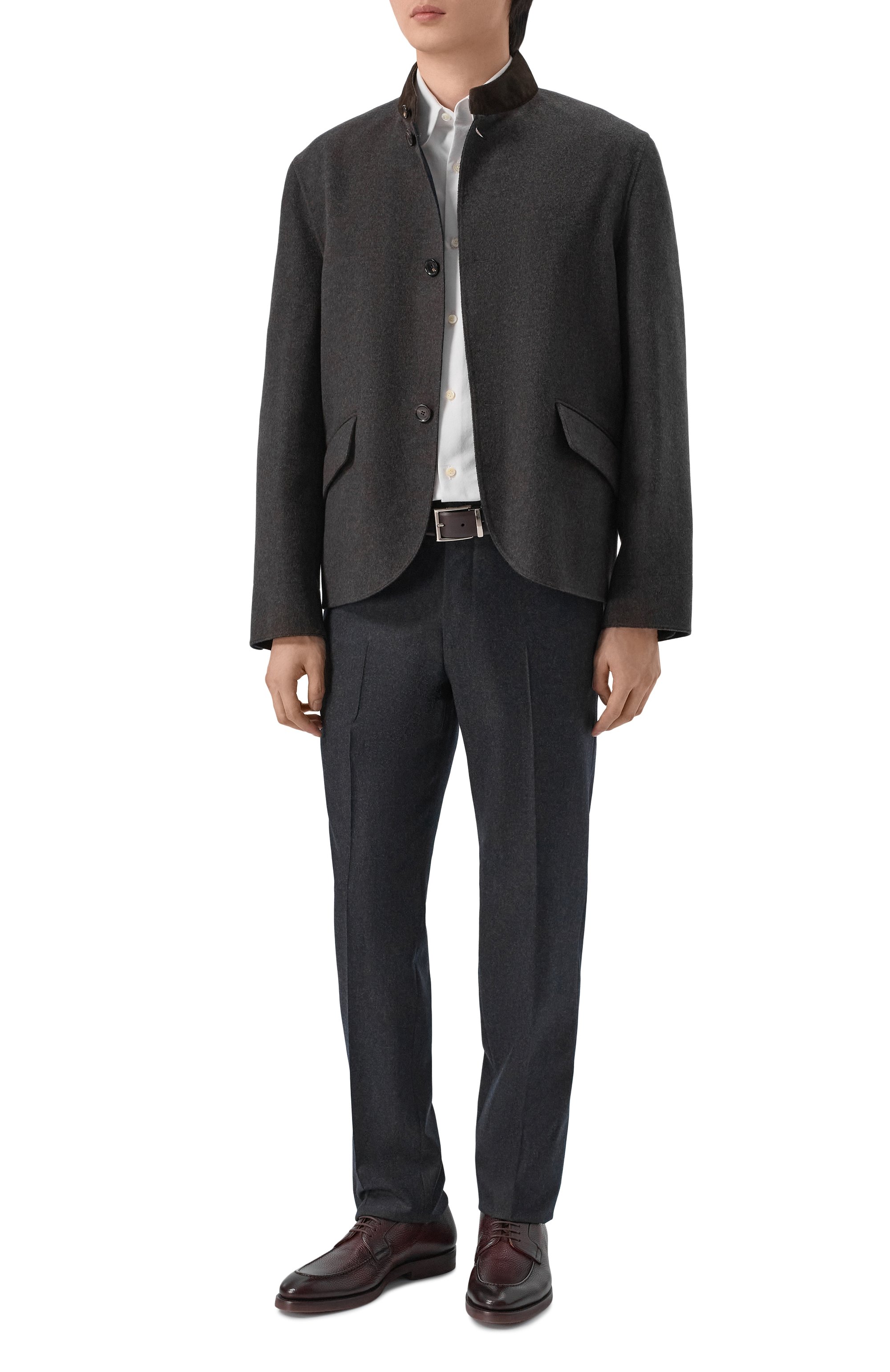 Хлопковая сорочка LORO PIANA, арт. FAQ1956, фото 2