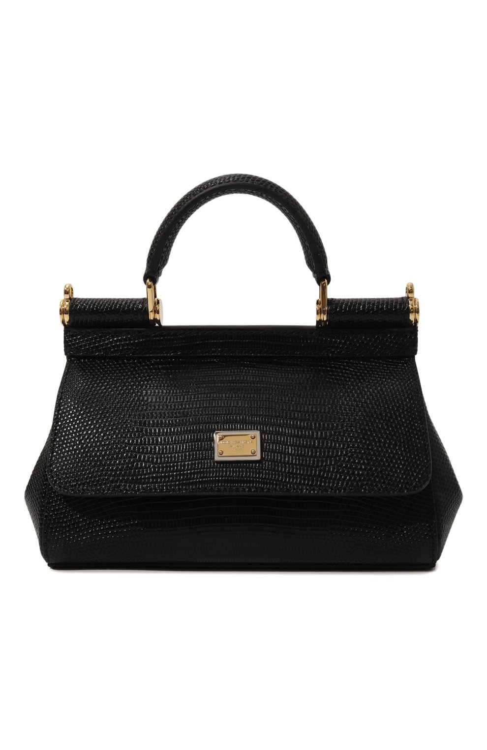 Женская черная сумка sicily small DOLCE & GABBANA купить в интернет ...