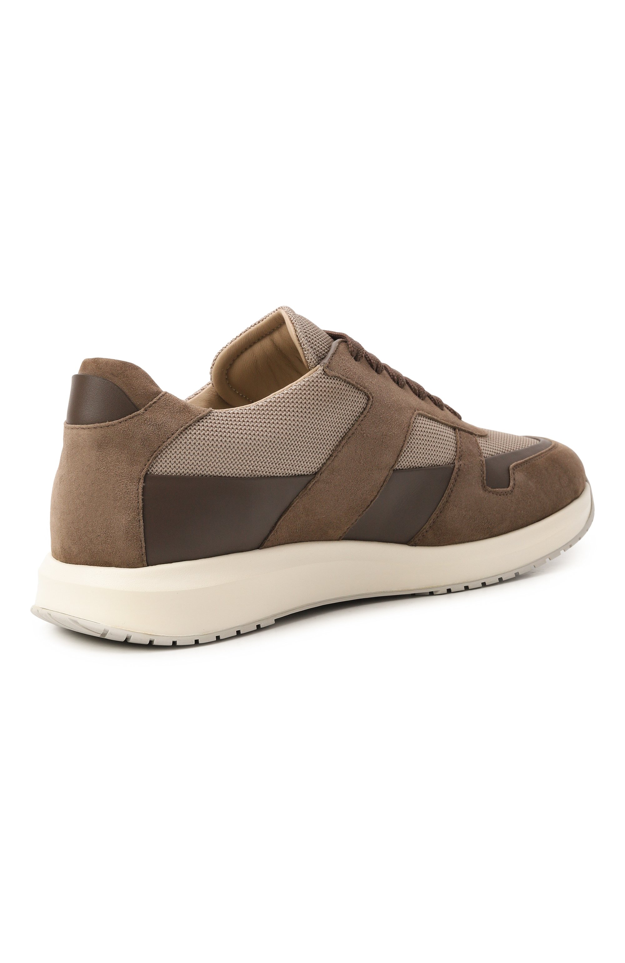Комбинированные кроссовки MVST, арт. SNEAKER 7/CALFSKIN+SUEDE+NYL0N, фото 4