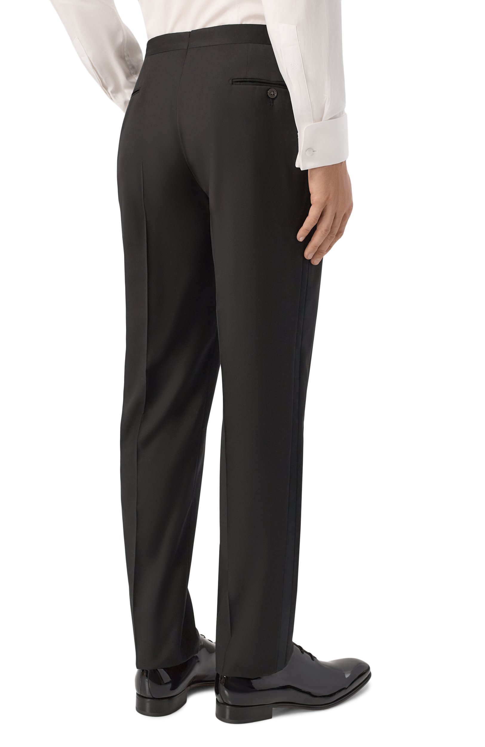 Шерстяные брюки CORNELIANI, арт. 285T09/2A98150, фото 4