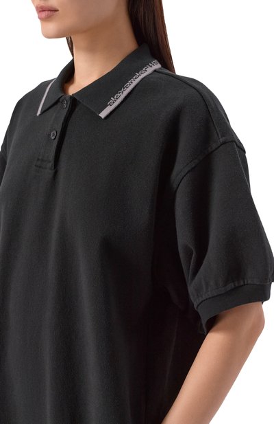 Хлопковое платье ALEXANDERWANG.T, арт. 4CC1266902, фото 5