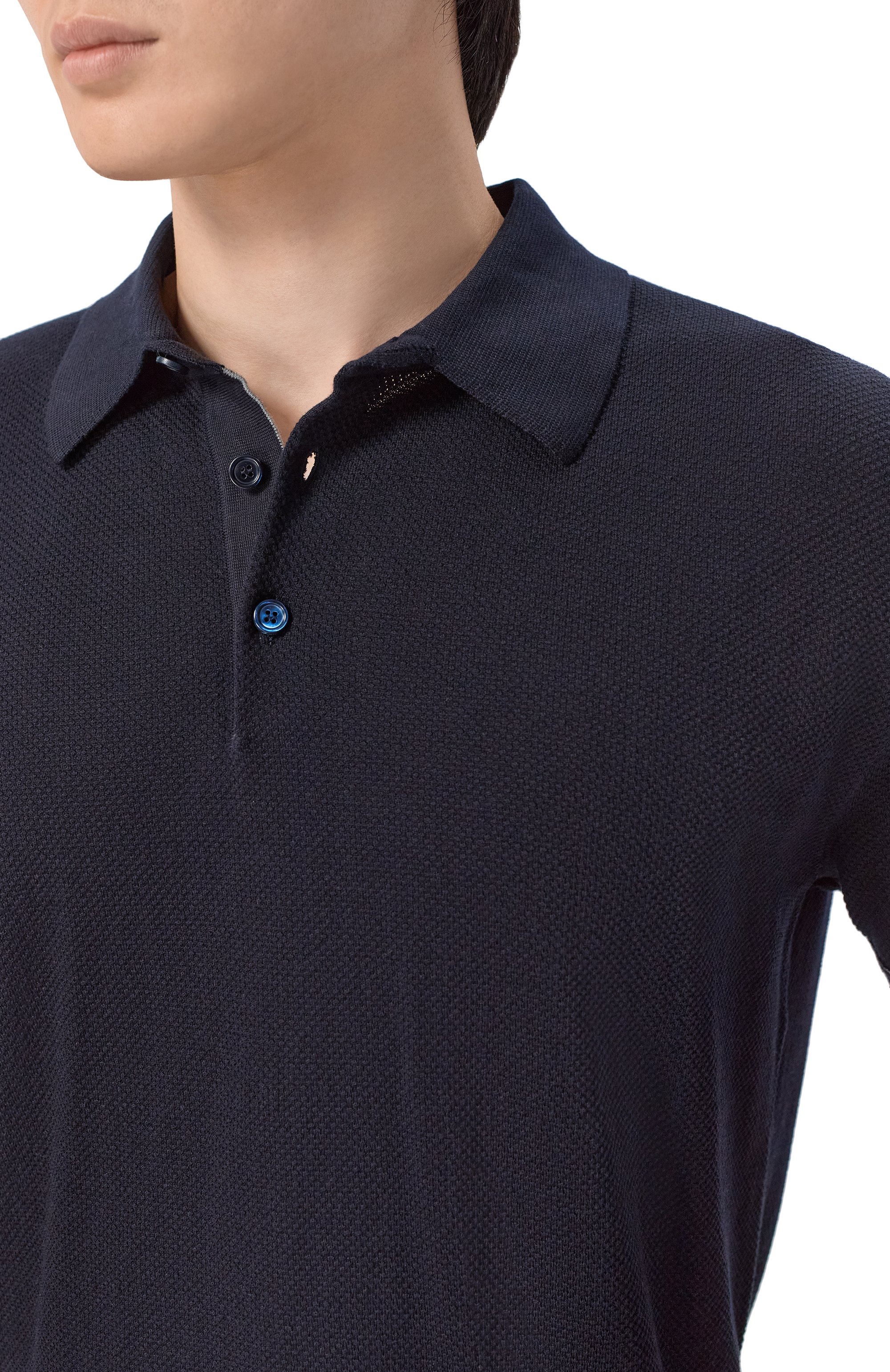 Хлопковое поло BRIONI, арт. UMR200/P0K15, фото 5