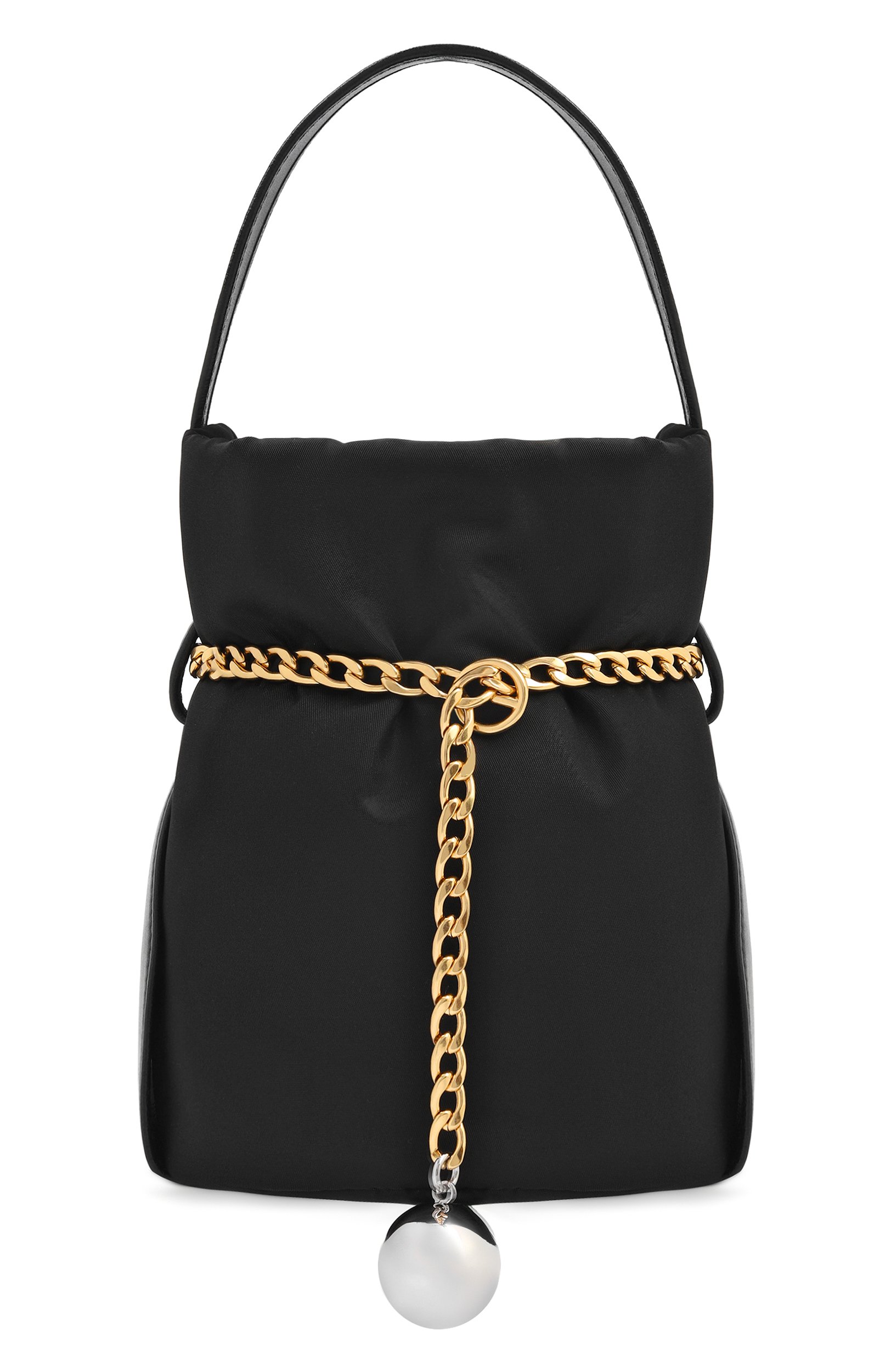 Сумка PRADA черного цвета по цене 280500 руб., арт. 1BE088/RUKW, фото 1 Сумка PRADA, арт. 1BE088/RUKW, фото 1