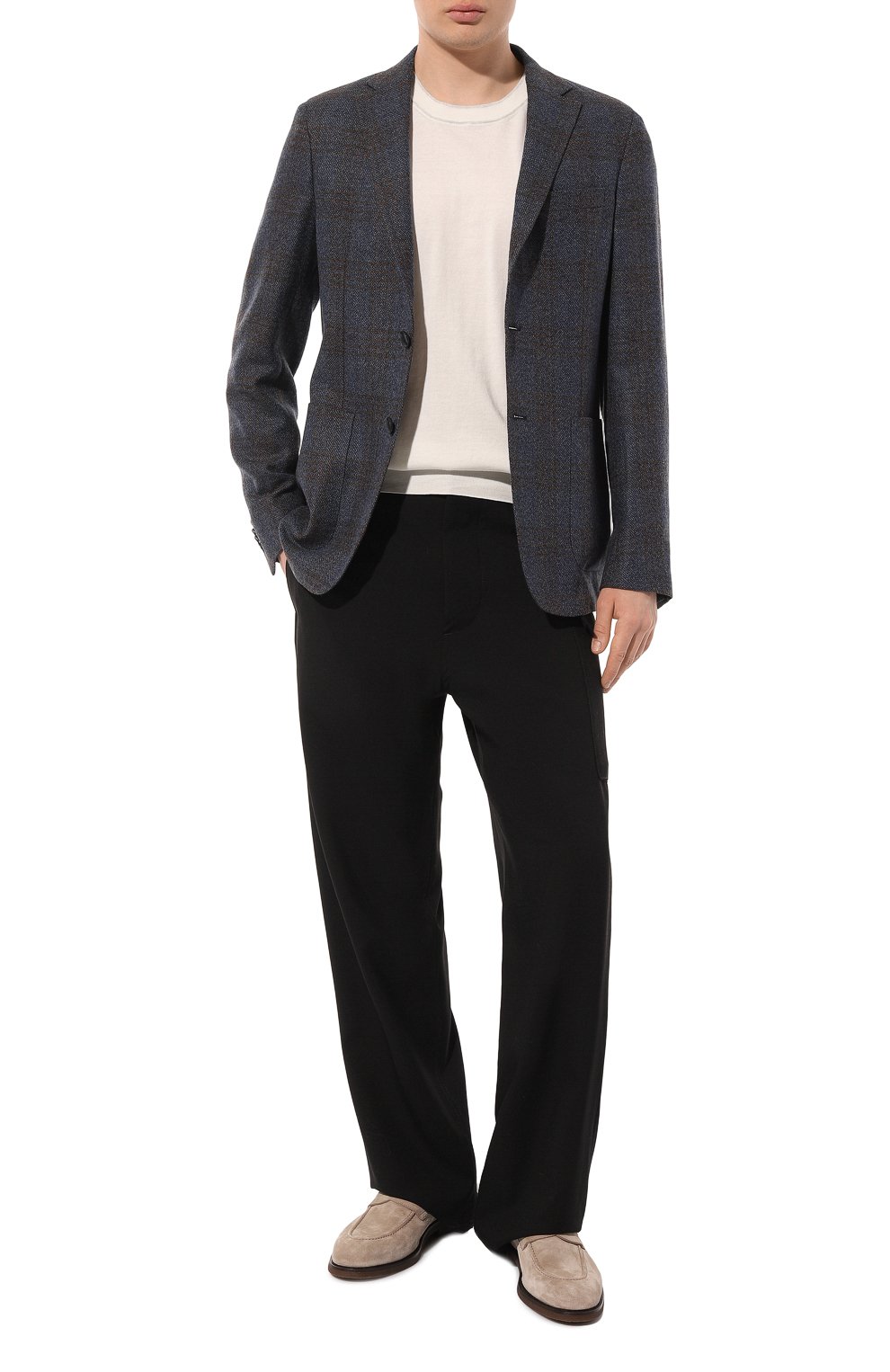 Пиджак из шерсти и льна ZEGNA, арт. 1D7SG0/650731A6, фото 2