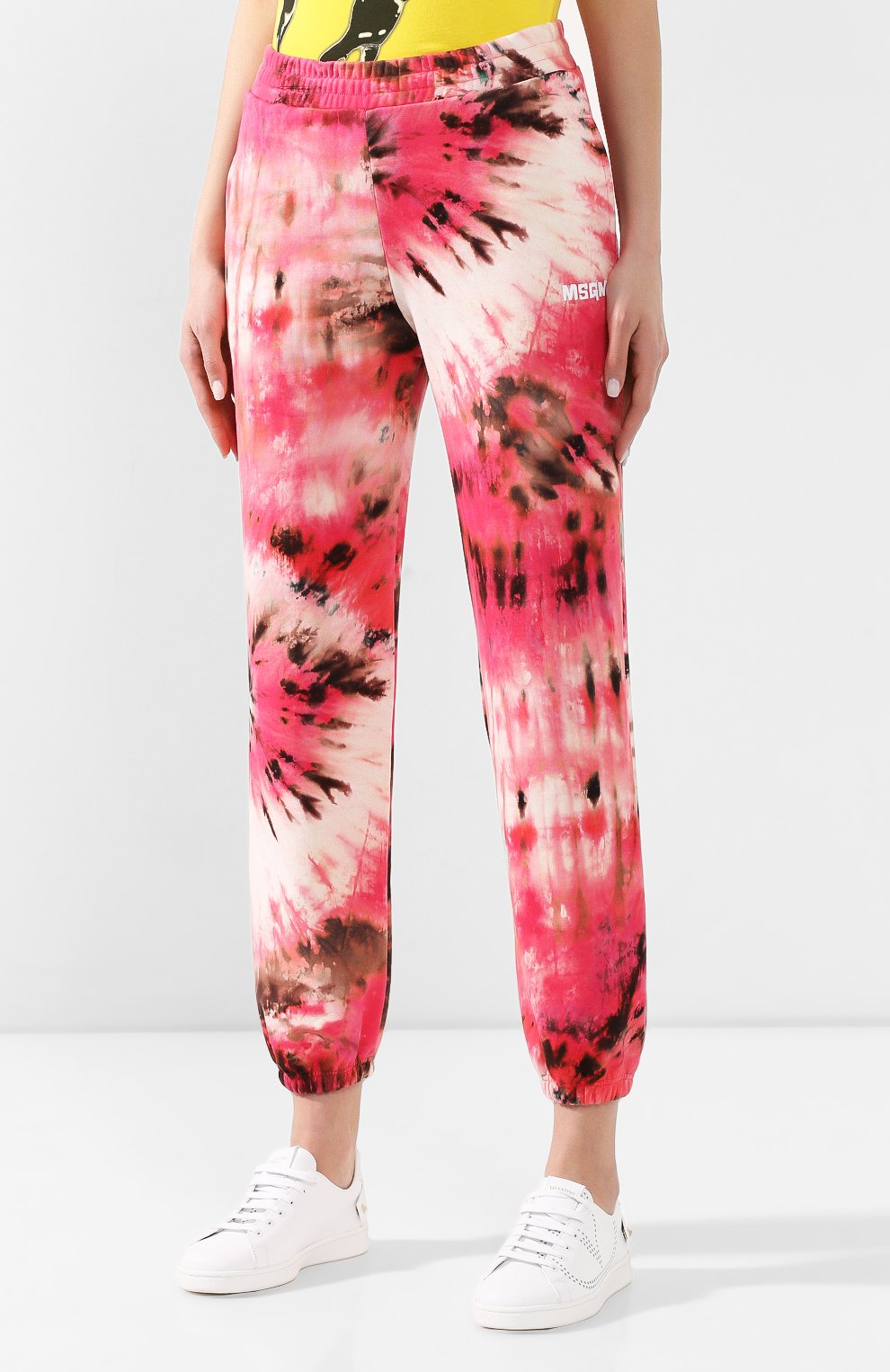 Хлопковые джоггеры MSGM, арт. 2642MDP160X 195363, фото 3