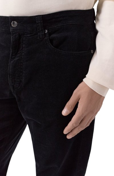 Вельветовые брюки BOGNER черного цвета по цене 27400 руб., арт. 18603611, фото 5 Вельветовые брюки BOGNER, арт. 18603611, фото 5