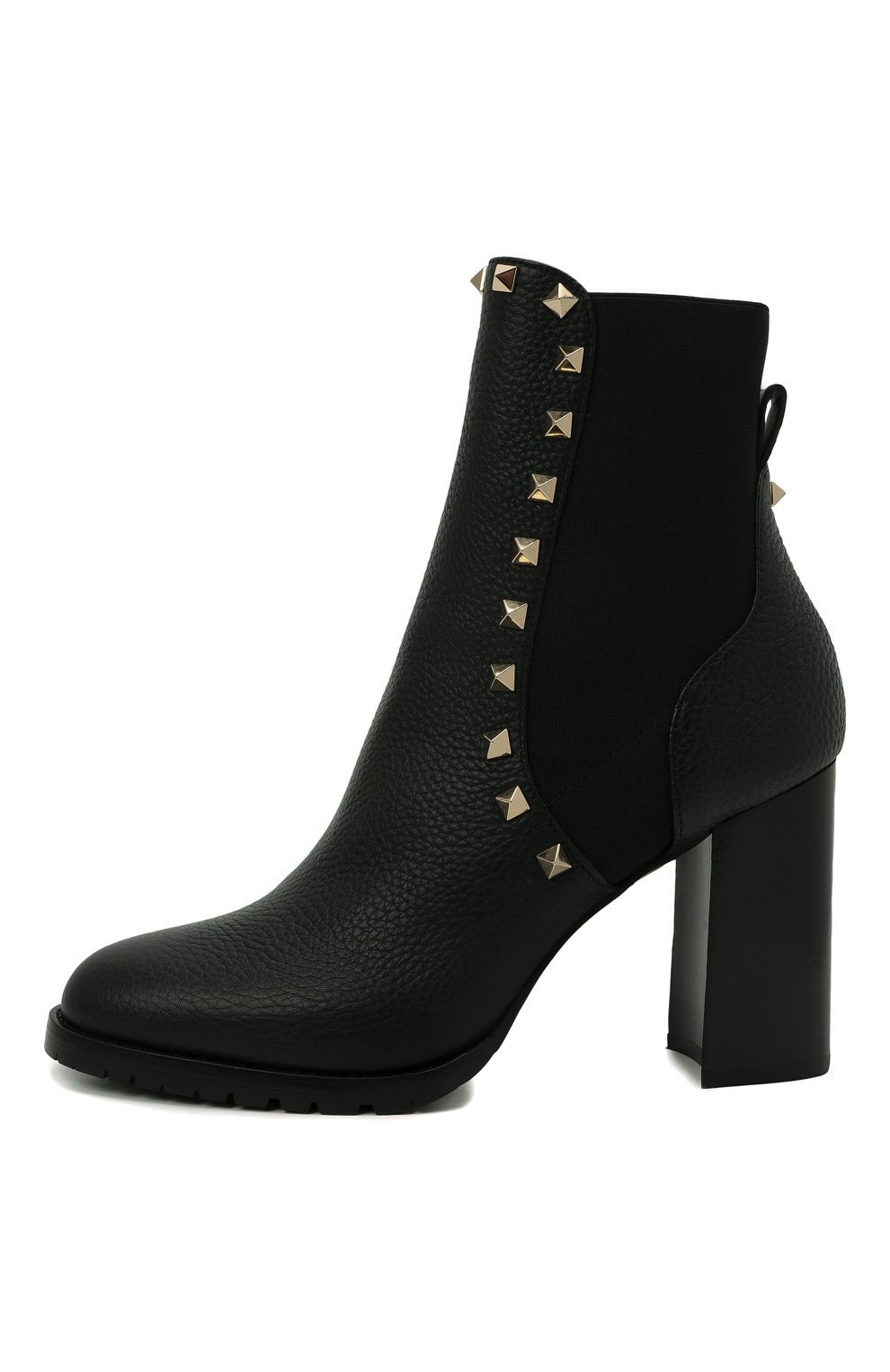 Кожаные ботильоны rockstud VALENTINO, арт. WW2S0I94/VSL, фото 4