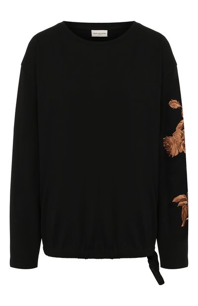 Женский хлопковый пуловер DRIES VAN NOTEN, арт. 192-11128-8615