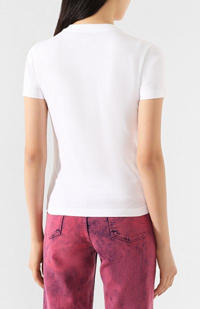 Хлопковая футболка STELLA MCCARTNEY, арт. 600422/SNW62, фото 4