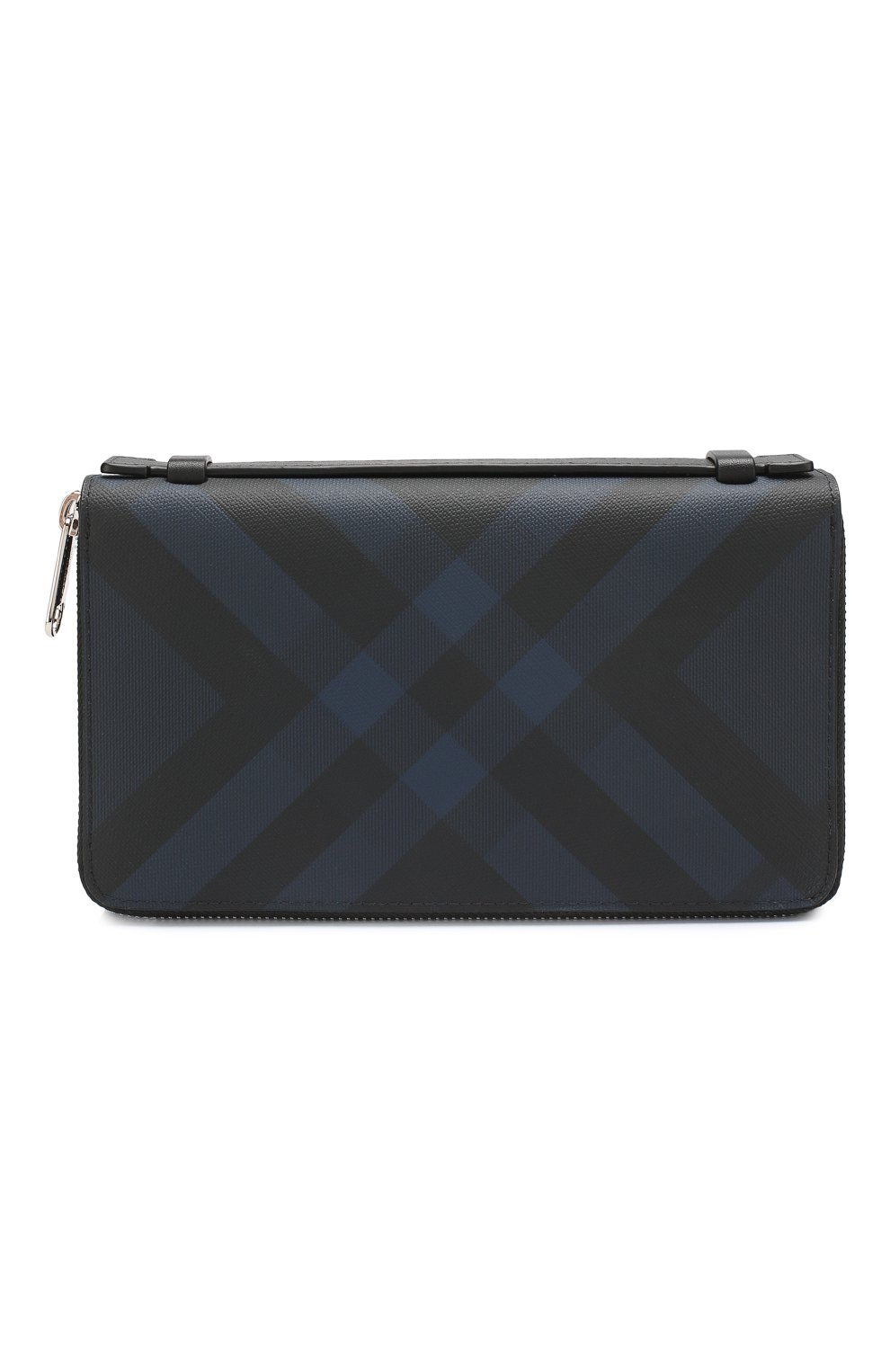 Борсетка BURBERRY темно-синего цвета по цене 89250 руб., арт. 8006060, фото 1 Борсетка BURBERRY, арт. 8006060, фото 1