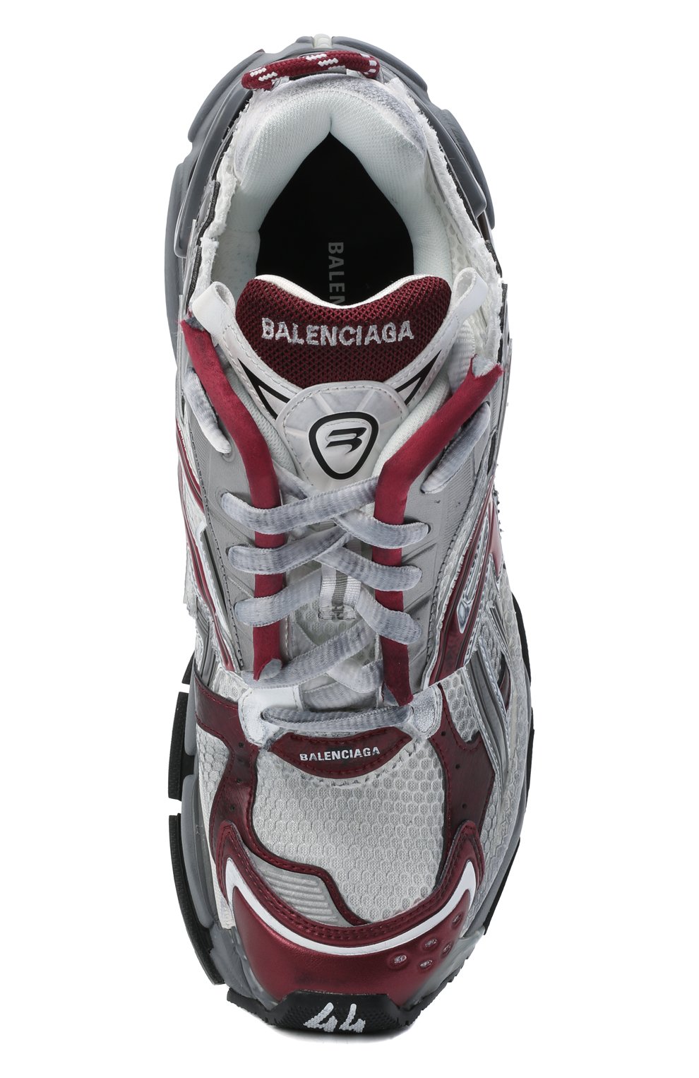 Комбинированные кроссовки runner BALENCIAGA, арт. 677403/W3RB3, фото 6