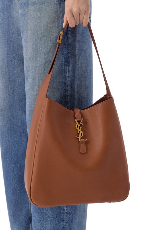 Сумка Le 5 à 7 Supple large Saint Laurent 850545/AAE0P Коричневый  850545/AAE0P Фото 2