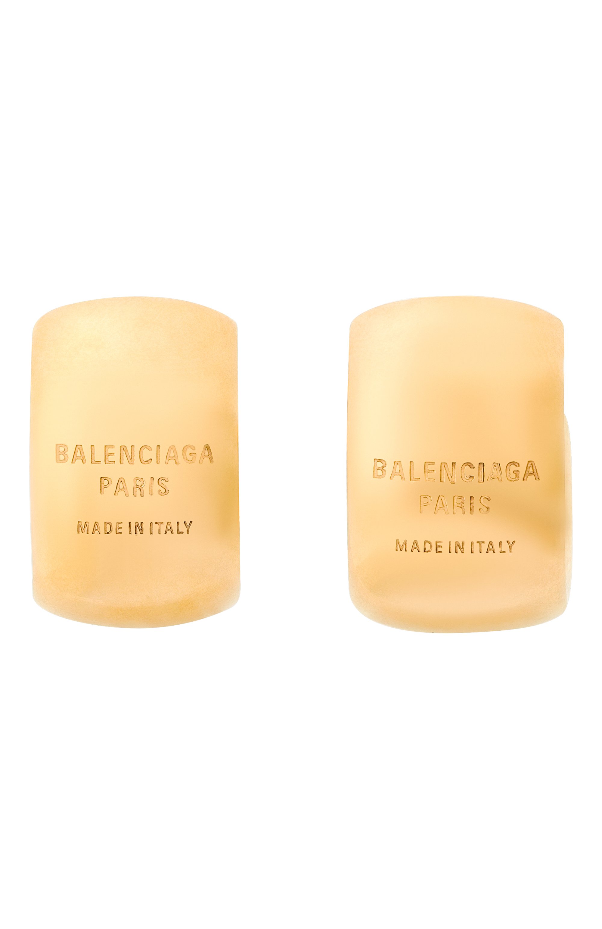 Серьги BALENCIAGA золотого цвета по цене 69950 руб., арт. 792838 TZ99G, фото 1 Серьги BALENCIAGA, арт. 792838 TZ99G, фото 1