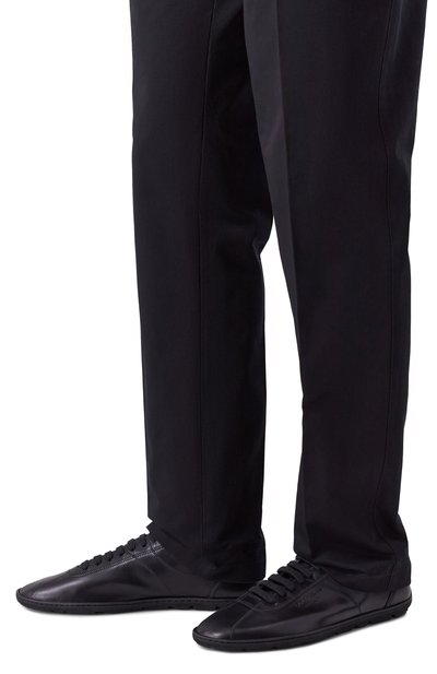 Кожаные кеды GIORGIO ARMANI, арт. GM001698/AF20299, фото 3