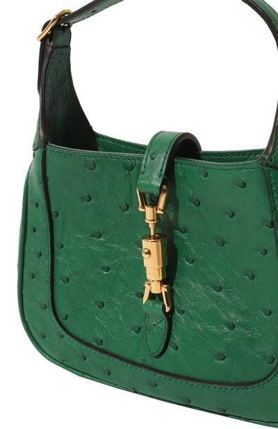 Сумка jackie 1961 mini из кожи страуса GUCCI, арт. 637091 EY00G, фото 3