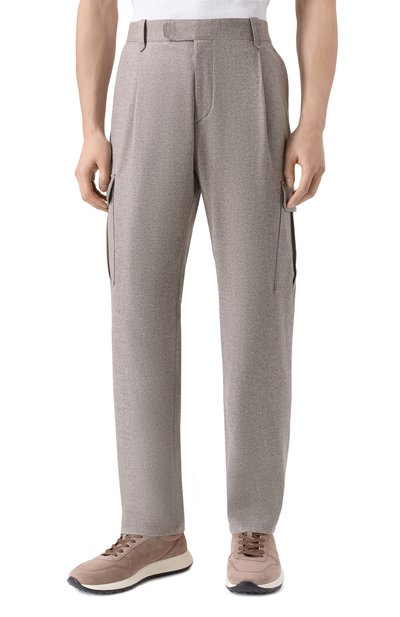 Шерстяные брюки-карго BRIONI, арт. RP3T0M/0AA0C, фото 3