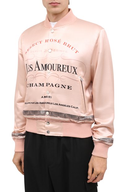 Шелковый бомбер AMIRI, арт. F0M04176VS, фото 4