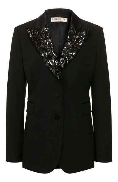 Женский шерстяной жакет EMILIO PUCCI, арт. 0ERB35/0E602