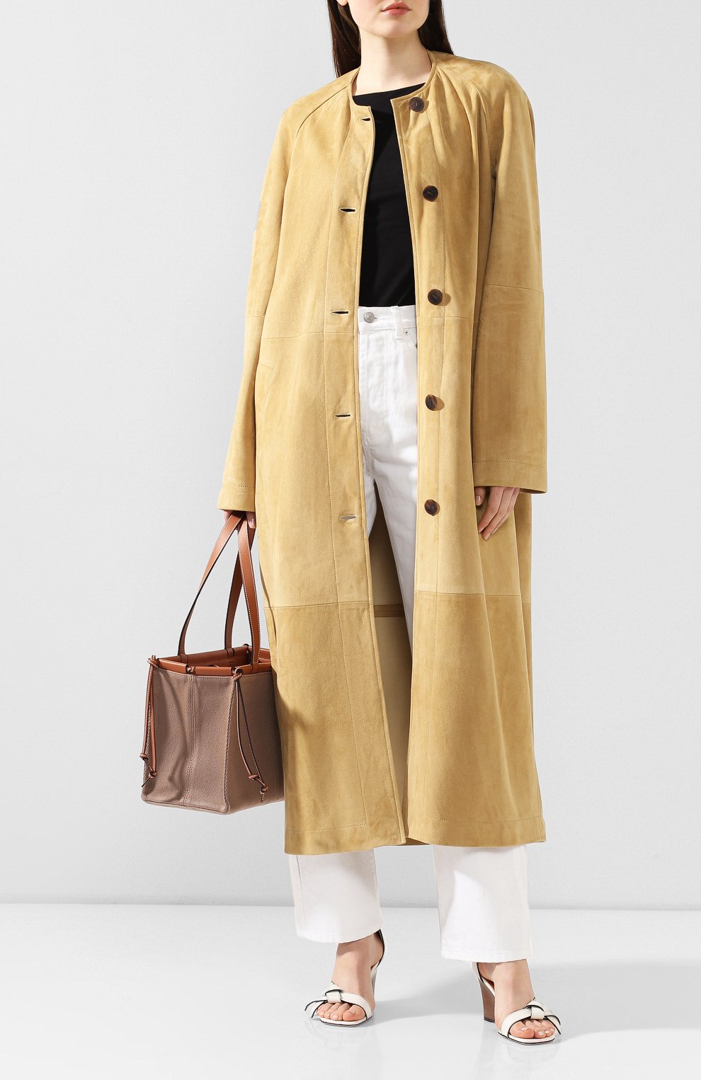 Замшевое пальто LOEWE, арт. S540336X46, фото 2